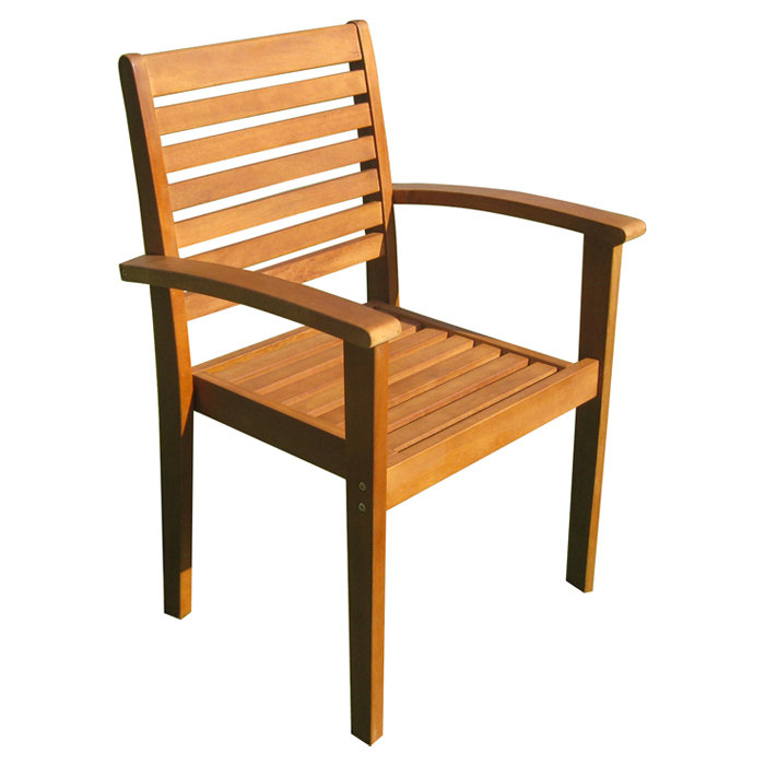 Breakwater Bay Church Street Outdoor Dining Armchair & Reviews Wayfair